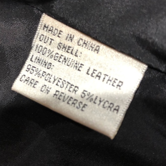 HP🎉 St John Sport by Marie Grey 100% Red Leather Grommet Full Zip Jacket Sz P - Picture 7 of 12